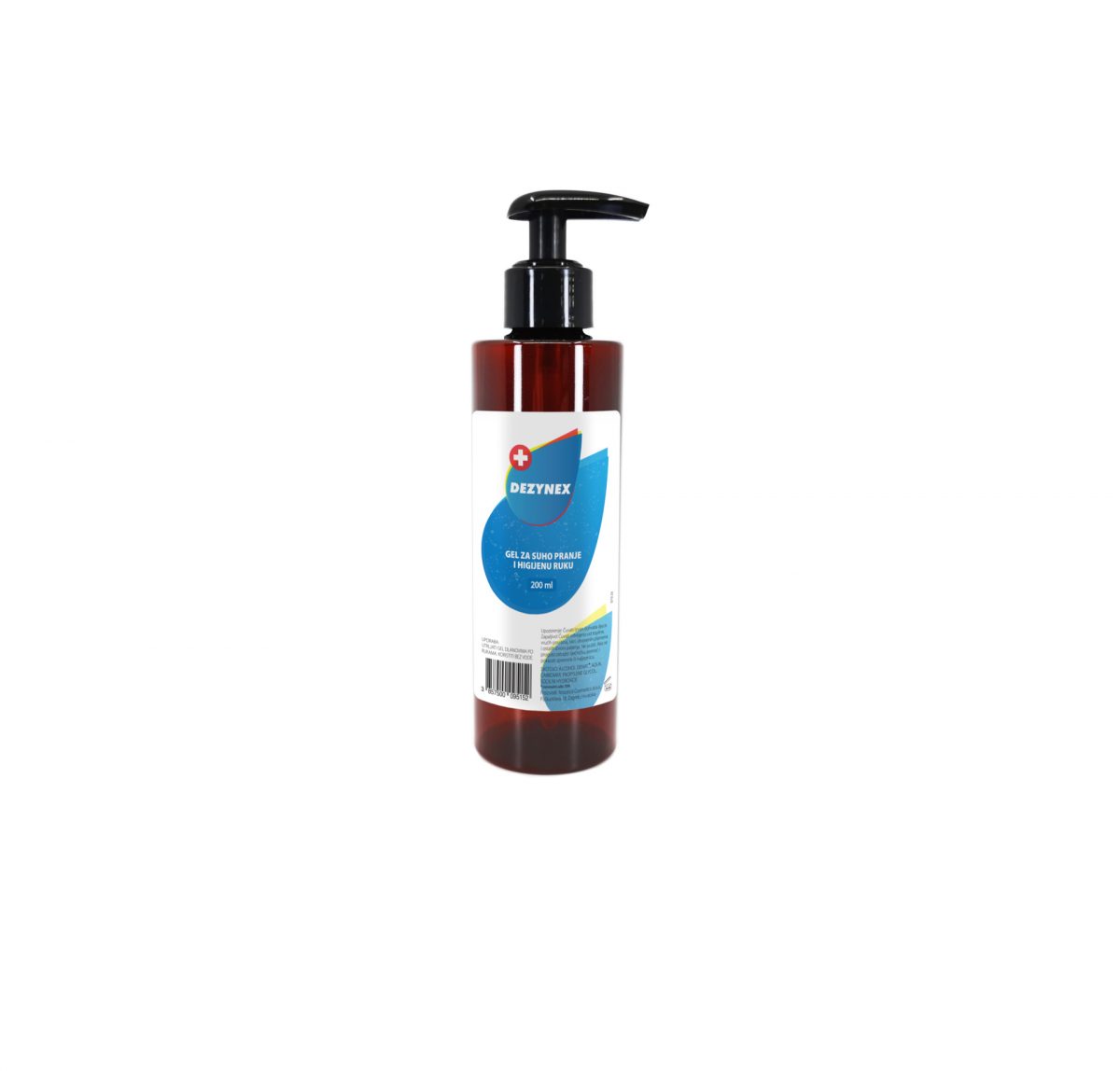 0000551 dezynex gel za suho pranje i higijenu ruku pakiranje sa pumpicom min 2x200 ml